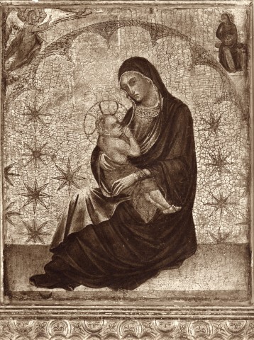 Anderson — Paolo Veneziano - affine - sec. XIV - Madonna col Bambino; Madonna dell'Umiltà — insieme